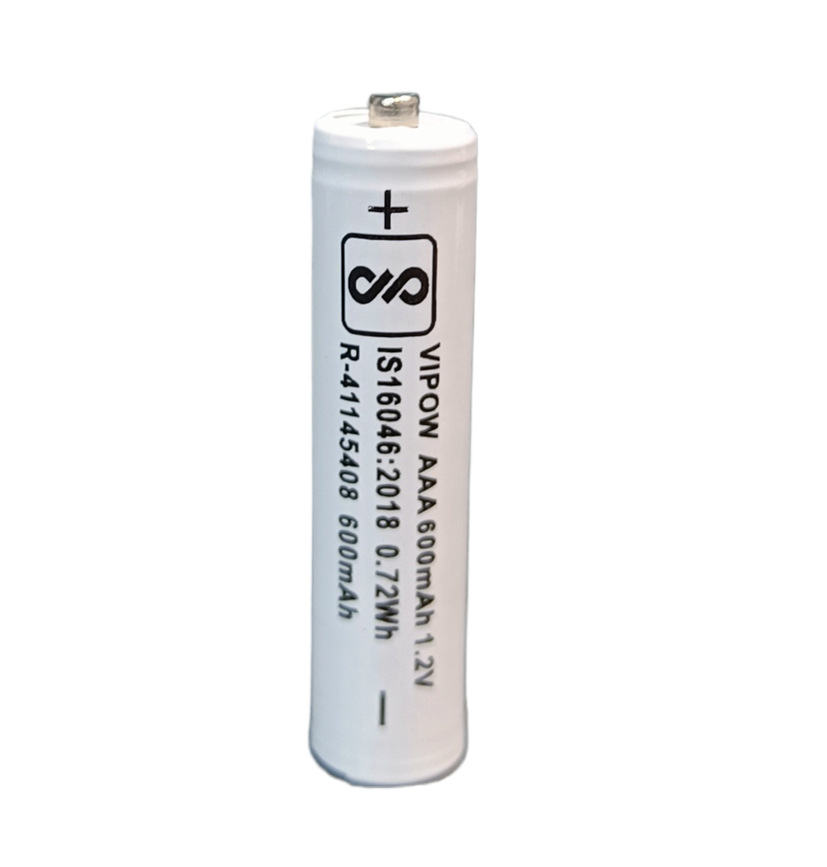 Vipow AAA Ni-Mh 600 Mah 1.2v rechargeable cell (10 Pc)