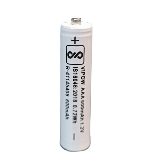 Vipow AAA Ni-Mh 600 Mah 1.2v rechargeable cell (10 Pc)